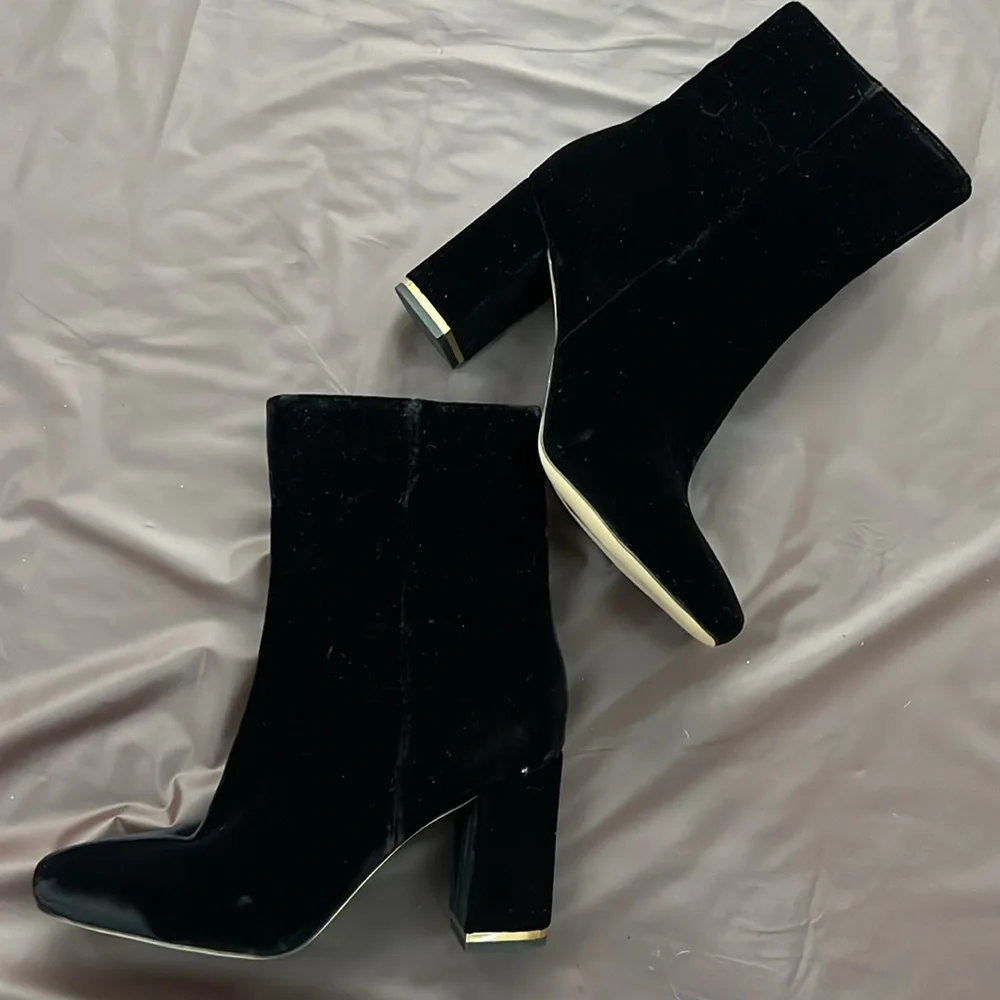 Michael by Michael Kors Velvet Boots - Picture 9 of 9